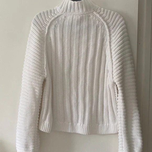 Free people ivory sweetheart mock neck sweater Sz XS - Picture 4 of 6